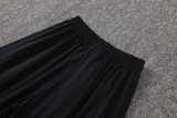 2026 Netherlands Black Half Pull Tracksuit