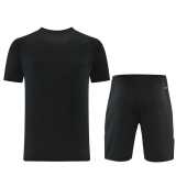 2026/27 AD Black Training Shorts Suit
