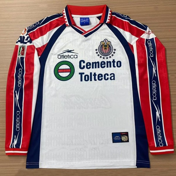 1999/00 Chivas Away Retro Long Sleeve Soccer jersey