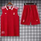 2026/27 LIV Red Training Shorts Suit