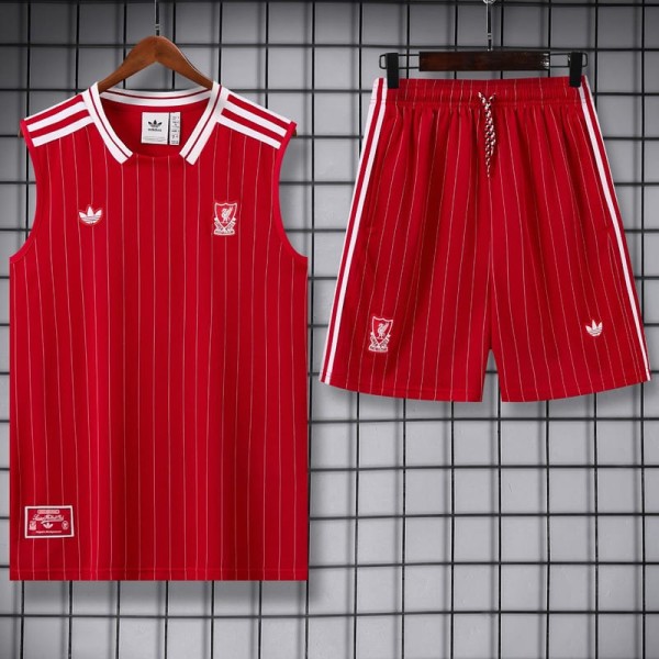 2026/27 LIV Red Training Shorts Suit