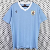 1986 Uruguay Home Retro Soccer jersey