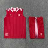 2026/27 LIV Red Training Shorts Suit