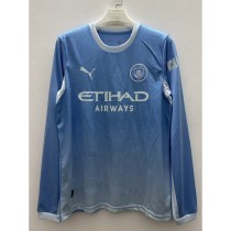 2026/27 Man City Home Fans Long Sleeve Soccer jersey