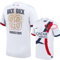 2025/26 PSG Away(with two star) Champions of Europe 26 Fans Soccer jersey
