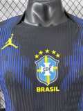 [PLAYER] 2026 Brazil Away Dark Blue Player Soccer jersey