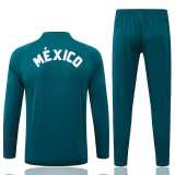 2026 Mexico Green Half Pull Tracksuit