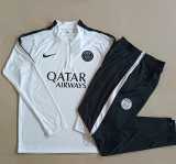 2026/27 PSG White Kids Half Pull Tracksuit