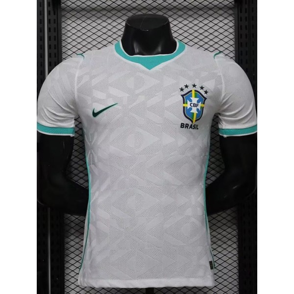 2026 Brazil White Player Training Shirts