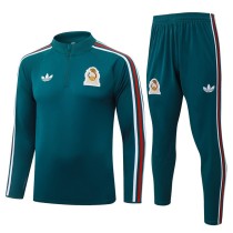 2026 Mexico Green Half Pull Tracksuit