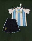 2026 Argentina Home Fans Men Sets Soccer jersey