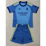 2026/27 R MAD GKL Blue Fans Kids Soccer jersey