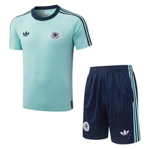 2026 Germany Light Green Training Shorts Suit
