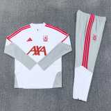 2026/27 LIV White Half Pull Tracksuit