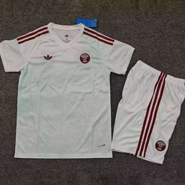 2026 Qatar Away Fans Kids Soccer jersey