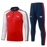 2026/27 ASN Red Half Pull Tracksuit