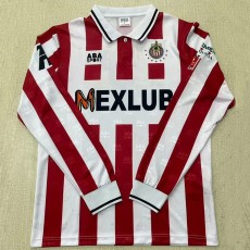 1997/98 Chivas Home Retro Long Sleeve Soccer jersey