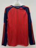 2026 Spain Home With 2 Stars Fans Long Sleeve Soccer jersey