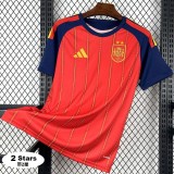 2026 Spain Home With 2 Stars Fans Soccer jersey