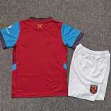 2026/27 West Ham Home Fans Kids Soccer jersey