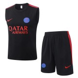 2026/27 PSG Black Training Shorts Suit