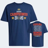2026 Spain Campeones Royal blue Sport Swear