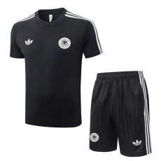 2026 Germany Dark gray Training Shorts Suit
