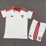 2026/27 Sevilla Home Fans Kids Soccer jersey