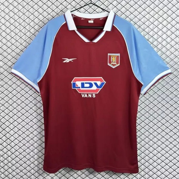1998/99 Aston Villa Home Retro Soccer jersey
