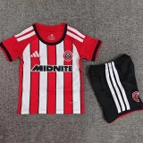 2026/27 Sheffield United Home Fans Kids Soccer jersey