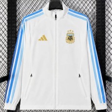 2026 Argentina White Windbreaker