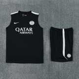 2026/27 PSG Black Training Shorts Suit