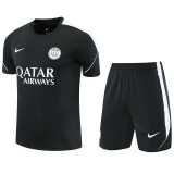 2026/27 PSG Black Training Shorts Suit