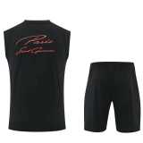 2026/27 PSG Black Training Shorts Suit