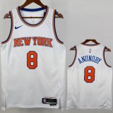 2022/23 KNICKS ANUNOBY #8 Top Quality Hot Pressing NBA Jerseys
