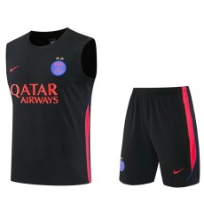 2026/27 PSG Black Training Shorts Suit