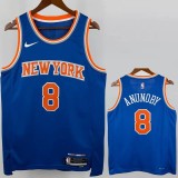 2022/23 KNICKS ANUNOBY #8 Top Quality Hot Pressing NBA Jerseys