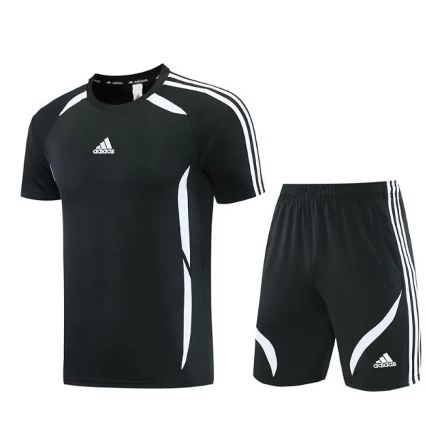 2026/27 AD Black Training Shorts Suit