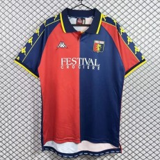 1999/00 Genoa CFC Home Retro Soccer jersey