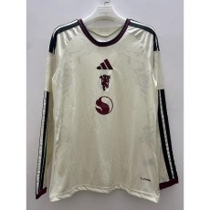 2026/27 Man Utd 3RD Fans Long Sleeve Soccer jersey