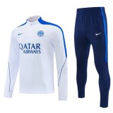2026/27 INT White Half Pull Tracksuit