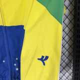 2026 Brazil Yellow Windbreaker