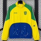 2026 Brazil Yellow Windbreaker