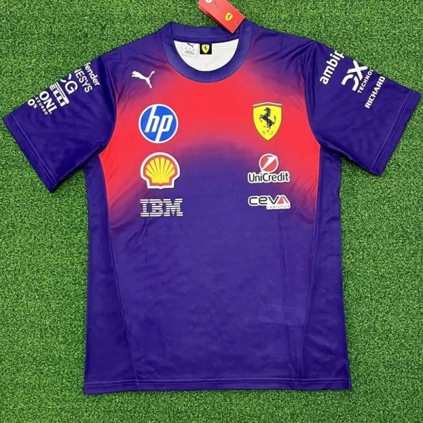 2026/27 Ferrari F1 Red Blue Racing Suit