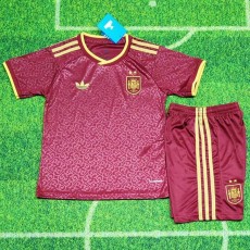 2026 Spain Third With 2 Stars Fans Kids Soccer jersey
