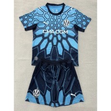 2026/27 Marseille GKL Blue Fans Kids Soccer jersey
