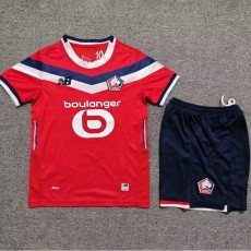 2026/27 Lille Home Fans Kids Soccer jersey