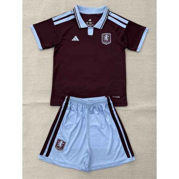 2026/27 Aston Villa Home Fans Kids Soccer jersey