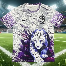 2026 Brazil Purple Special Edition Training Shirts