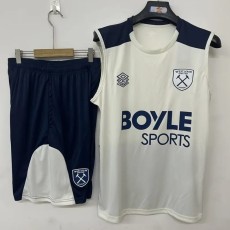 2026/27 West Ham White Training Shorts Suit